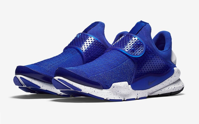 sock dart blue