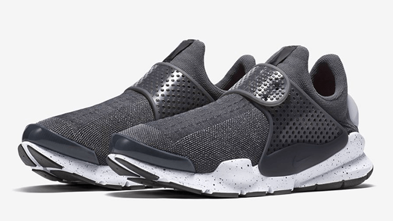 nike sock dart gray