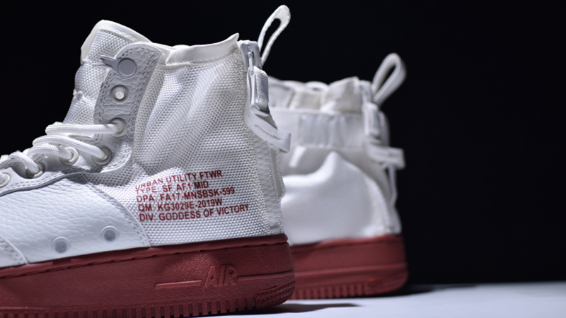 Nike Special Field Air Force 1 Mid Ivory Red Where To Buy