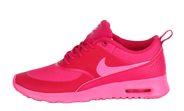 nike thea pink and grey