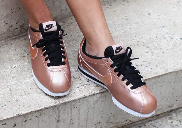 Íntimo torre herida Nike WMNS Classic Cortez LTR Metallic Bronze | Where To Buy | 807471-990 |  The Sole Supplier