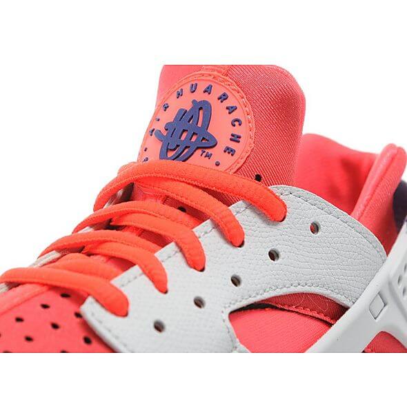 Nike Womens Air Huarache Crimson Grey