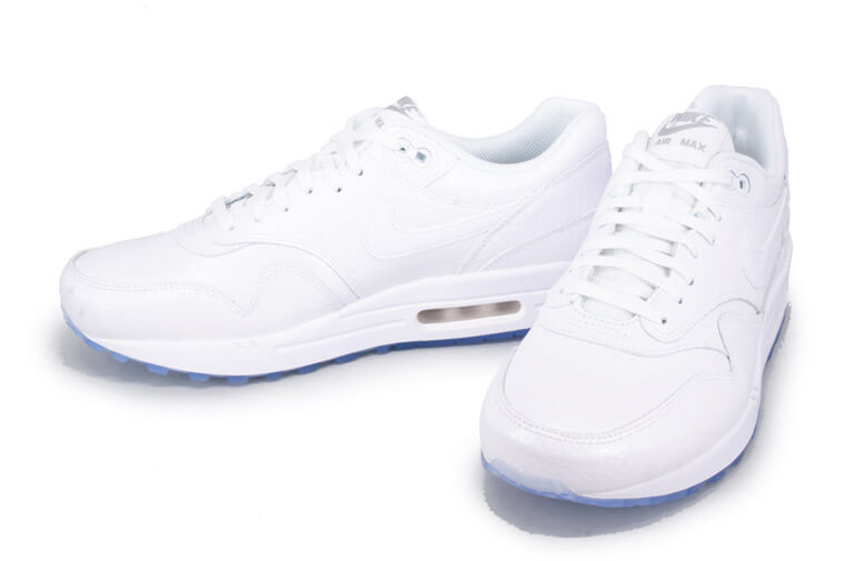 all white air max with icy bottom