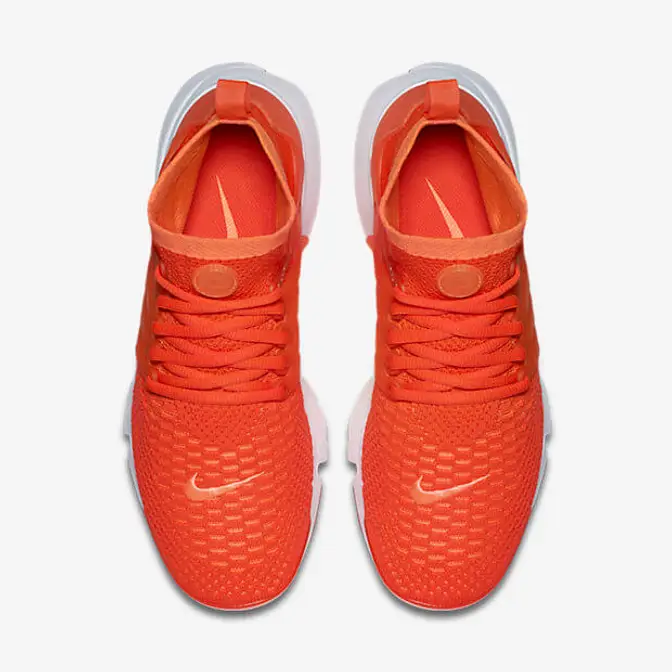 Femme nike air sale presto flyknit ultra orange