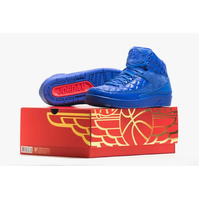 Nike x Just Don Air Jordan 2 Retro Bright Blue | Where To Buy