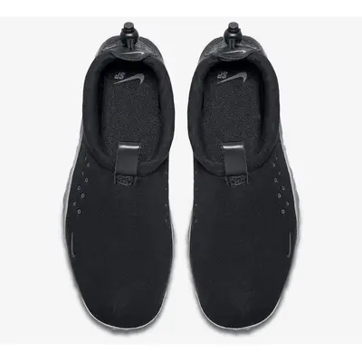 NikeLAB Air Moc Tech Fleece Black Grey Where To Buy 834591 010 The Sole Supplier