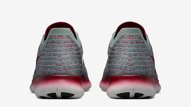 NikeLAB Gyakusou Free RN Flyknit Grey Red