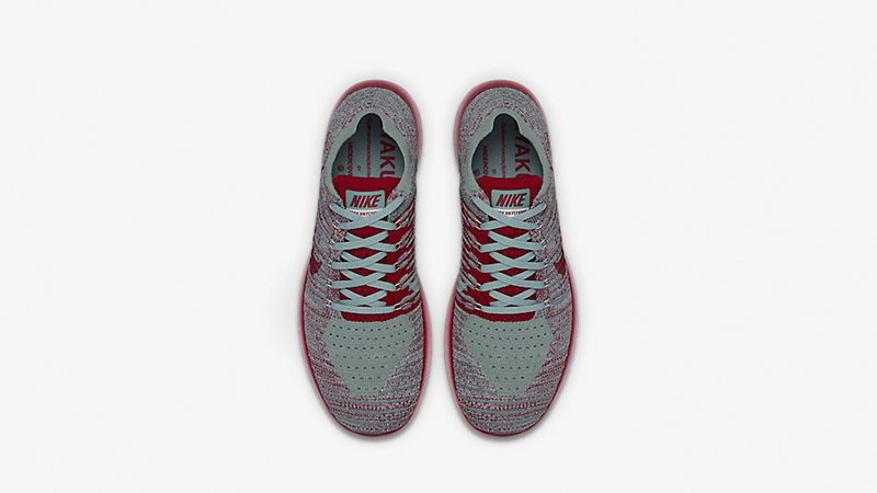 NikeLAB Gyakusou Free RN Flyknit Grey Red