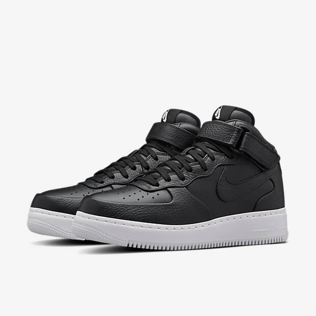 NikeLab Air Force 1 Mid Black - Where To Buy - 819677-002 | The 
