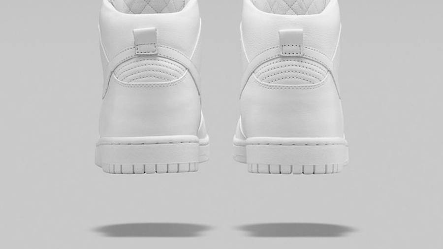 nike dunk high lux white