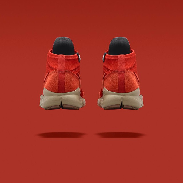NikeLab Flyknit Chukka SFB Red