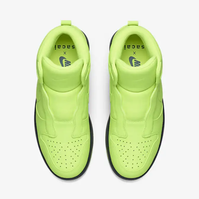 NikeLab x Sacai Dunk Lux Volt | Where To Buy | 776446-774 | The Sole ...