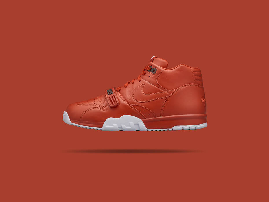 NikeLab x Fragment Air Trainer 1 Mid Rust