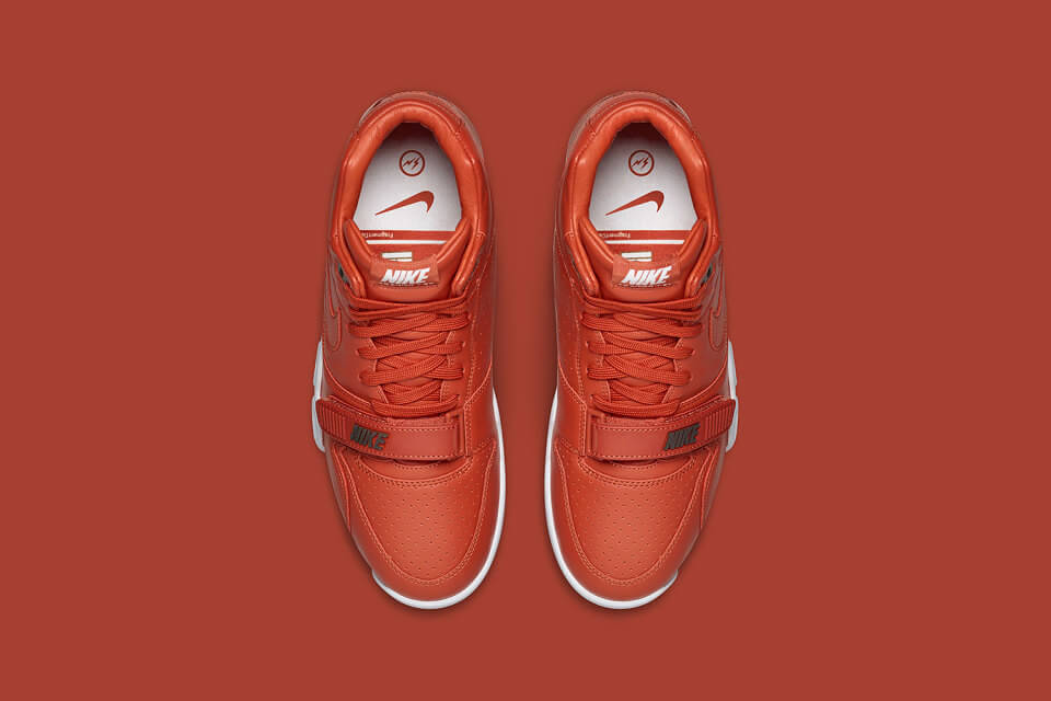 NikeLab x Fragment Air Trainer 1 Mid Rust
