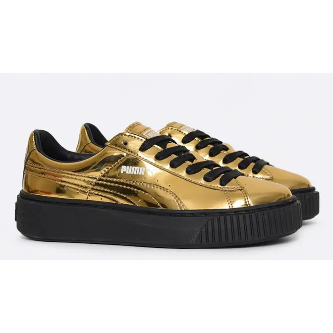 PUMA Platform Metallic Gold | Where To Buy | | The Sole Supplier