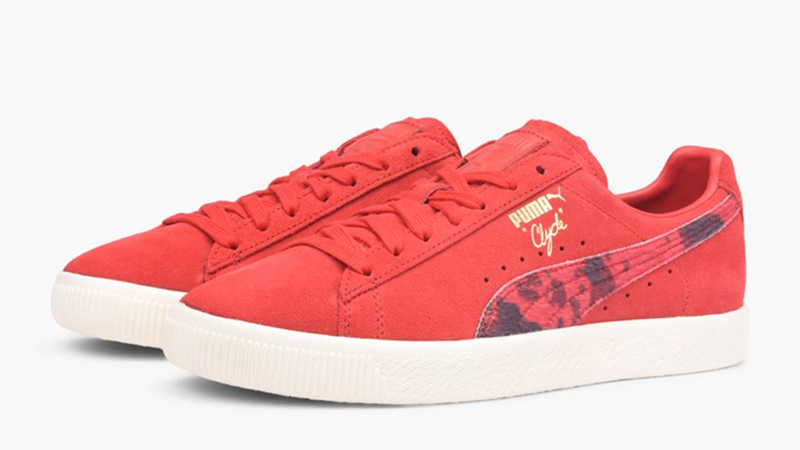 PUMA Clyde x Packer Red