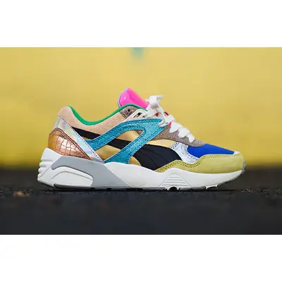 Puma r698 shop femme orange