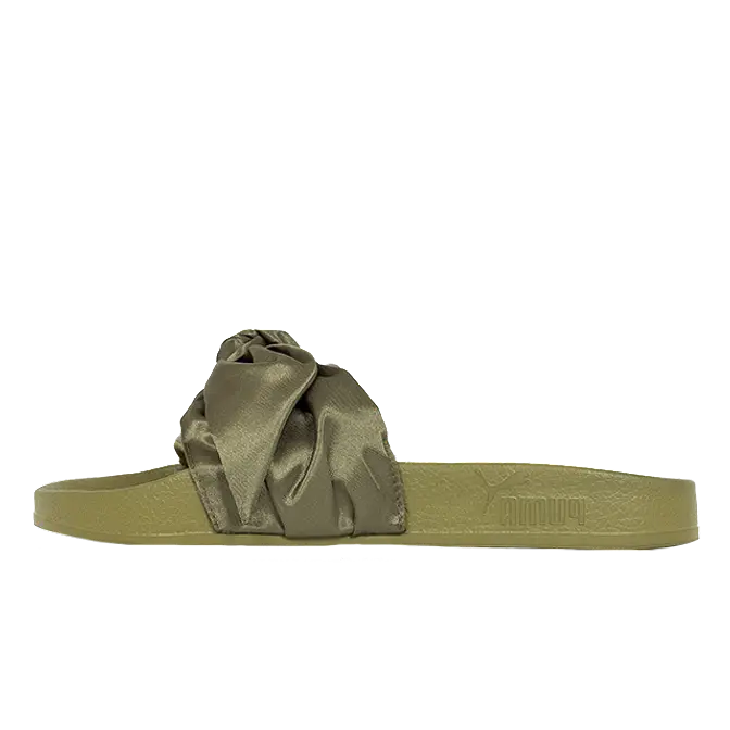 Fenty puma shop bow slides olive