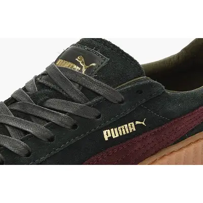 Puma best sale basket green