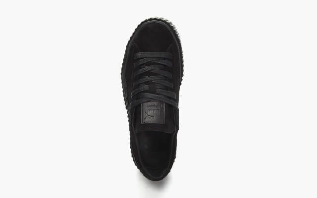 PUMA x Rihanna Basket Creepers Triple Black