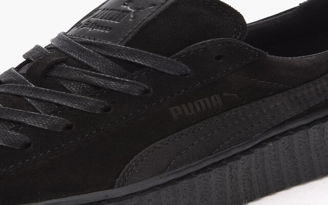 PUMA x Rihanna Basket Creepers Triple Black