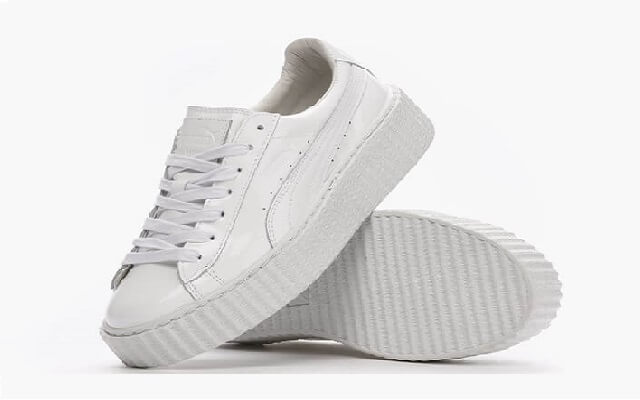 puma fenty white shoes