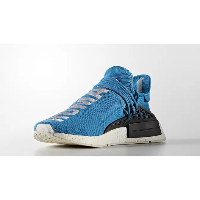 Adidas nmd hu pharrell human being hot sale sharp blue