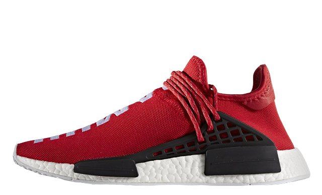 Nmd hu cloth low trainers Adidas x Pharrell Williams Red size 42