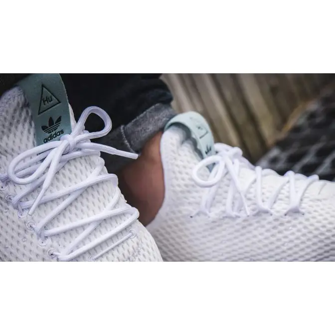 Pharrell x adidas Tennis HU White Green | Where To Buy | BY8716 | The ...