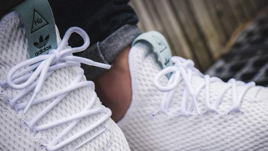 Pharrell x adidas Tennis HU White Green | Where To Buy | BY8716 | The ...