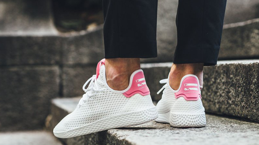 Adidas Pharrell Williams Pink White France, SAVE - aveclumiere.com