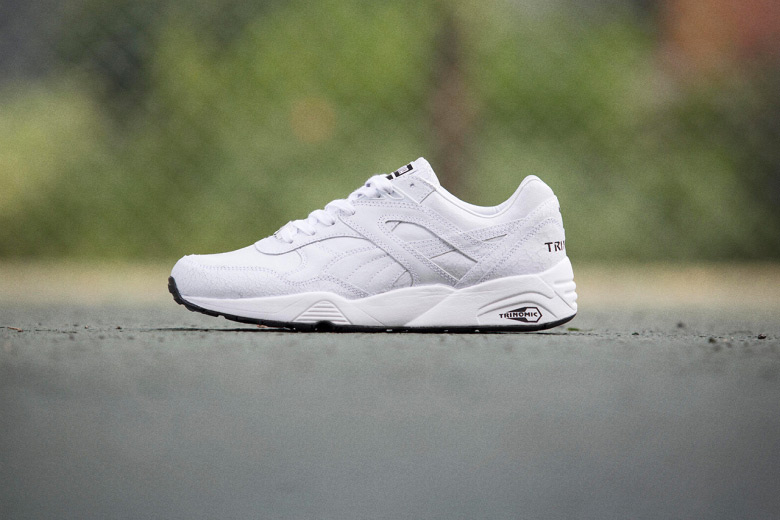 Puma r698 on sale homme blanche