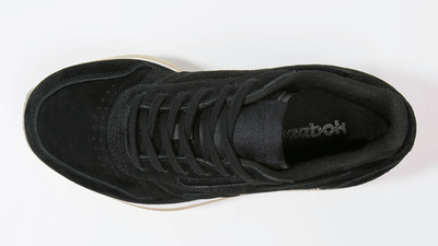 reebok classic black suede gum sole