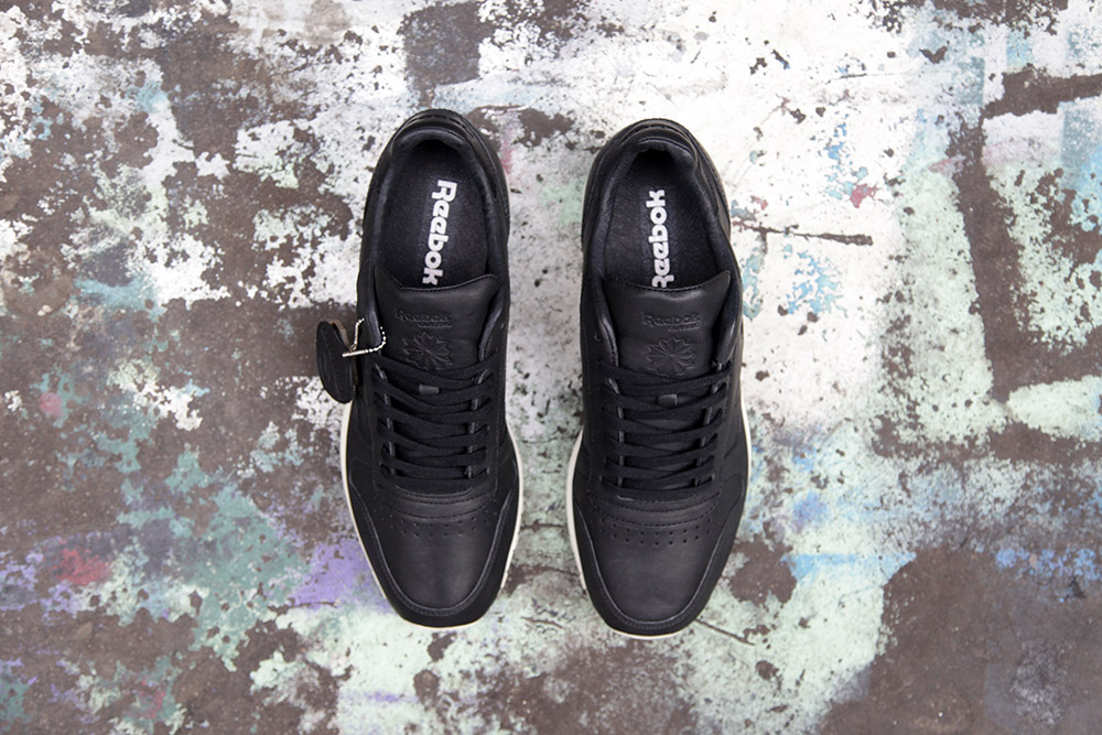 reebok classic leather lux horween black
