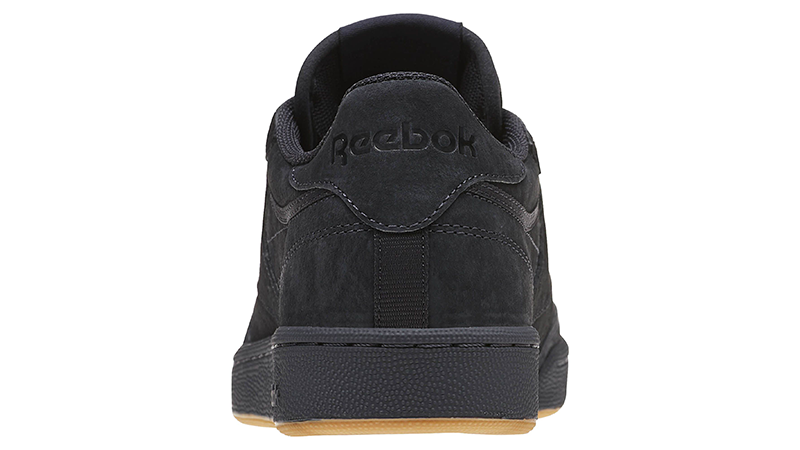 reebok club c 85 black gum sole