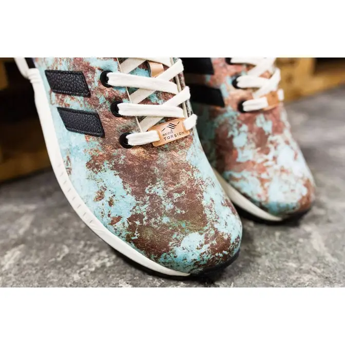 SNS x adidas ZX Flux Aged Copper Brewery Pack