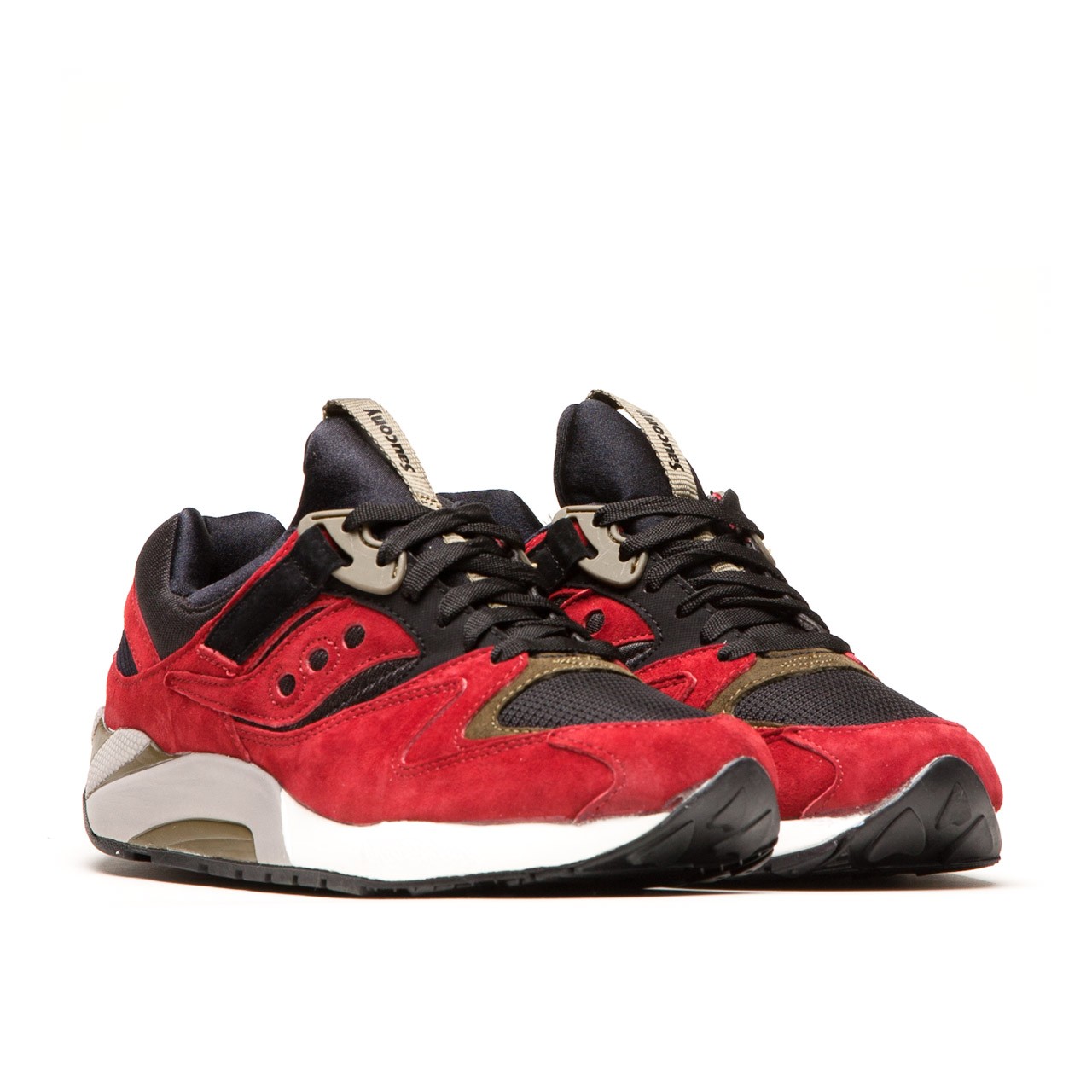 Saucony Grid 9000 Spice Pack Red 