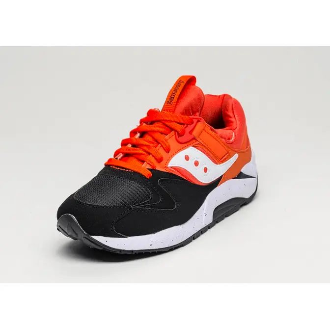 Saucony grid 9000 red hotsell yellow gum