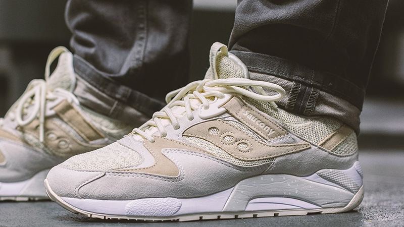Saucony Grid 9000 Knit Cream - Where To 