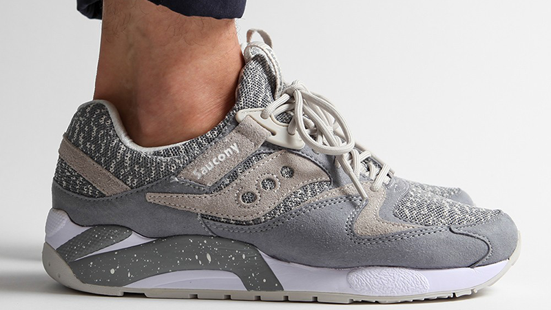 Saucony Grid 9000 Knit Grey - Where To 