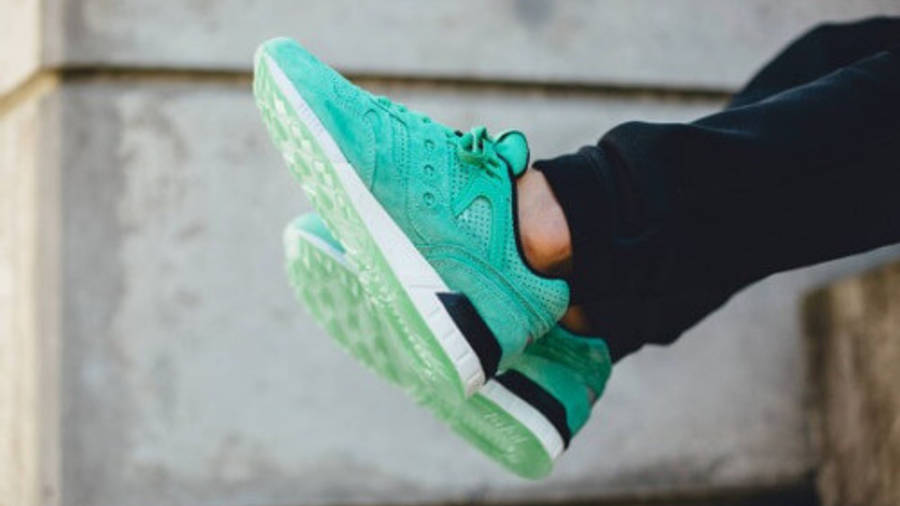 saucony grid sd green