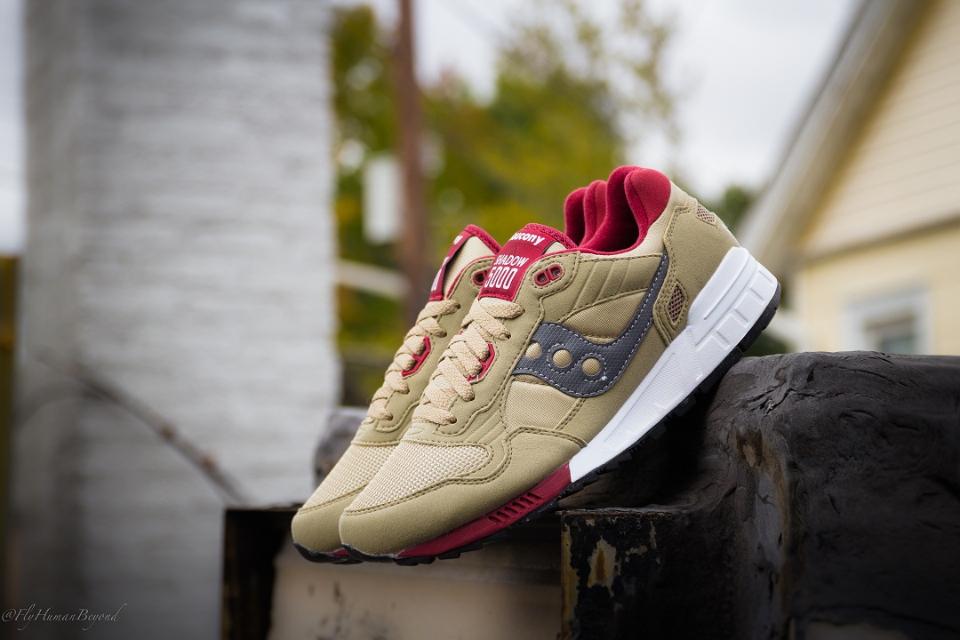saucony shadow 5000 tan red