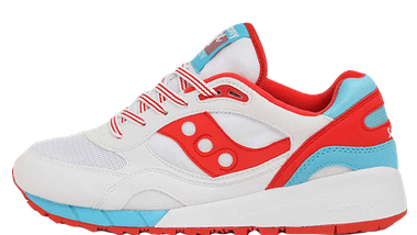 Saucony Shadow 6000 White Red Saucony Shadow 6000 White Red