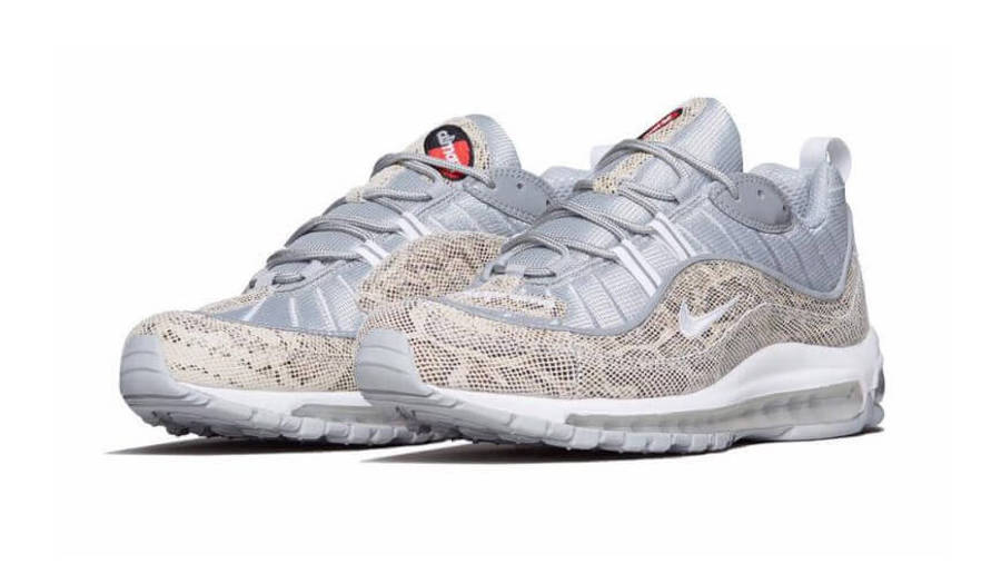 Supreme x Nike Air Max 98 Snakeskin | Where To Buy | 844694-100 | The Sole  Supplier