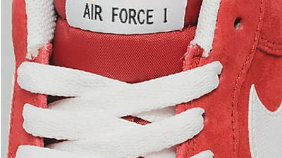 red suede air force 1