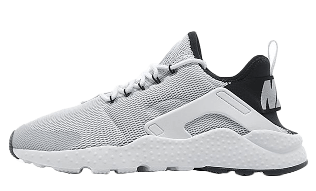 nike huarache ultra grey and white