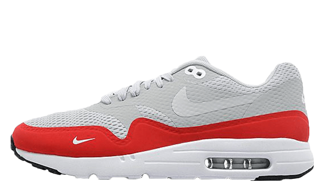Nike Air Max Ultra Essential Grey University Red Where To Buy