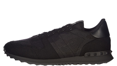 valentino rockrunner triple black