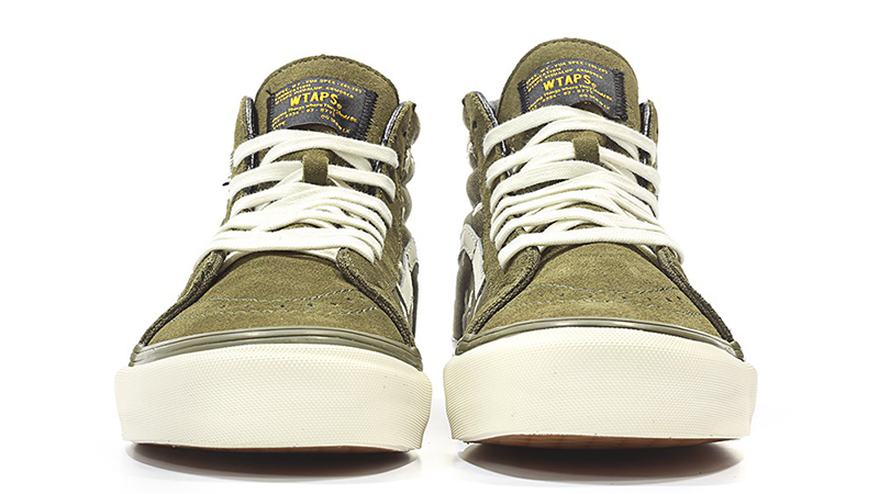 Vans Vault x WTAPS Bones OG SK8-Hi LX Olive