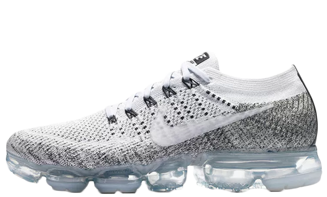 grey and white vapormax